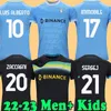 2023 2024 LAZIO Fußballtrikots 10. Jahrestag 23 24 Latium Camiseta de Futbol IMMOBILE LUIS ALBERTO ZACCAGNI SERGEJ PEDRO Fußballtrikots Männer Kinder Kits Anderson