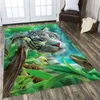 Carpets Flannel Mat 3d Tiger Home Bathroom And Kitchen Rug Animal House Decoration Carpet Front Door MatCarpets