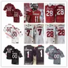 XFLSP 2022大学カスタムサウスカロライナゲームコックステッチサッカージャージ87 Jared Cook Jerseys 1 Alshon Jeffery 26 Antonio Allen 28 Mike Davis 38