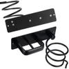 Hair Straightener Holder Storage Rack Bathroom Shelf Storage Accessories Hair Dryer Holder Rack Organizer Wall Mounted 220527