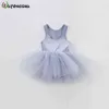 Princesa meninas meninas vestido verão crianças roupas menina 0-5y criança criança vestidos de tutu para festa de aniversário crianças vestidos para menina g220423