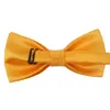 Candy Color Sowę Koszulki Bowtie for Men Business Wedding Bowknot Adult Solid Reass Butterfly Suits Bowties