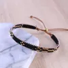 Braccialetti con ciondoli Braccialetti dell'amicizia degli amici della moda Miyuki Braccialetti avvolgenti fatti a mano regolabili con catena di perline bohémienFascino