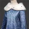 Girl's Dresses Girls Princess Costume Kids Halloween Christmas Party Cosplay Fancy Dress Up Children Snow Queen Carnival Birthday Clothes