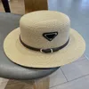 2024 Chapéus de palha do novo designer para feminino Designer Beach Hat Luxury Cap boné de alta qualidade masculino e feminino Hat 4 cores 16