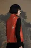 Etniska kläder kvinnor kinesisk stil qipao toppar traditionella orientaliska retro moderockar tang kostym tryck Vest Casual blus Waistcoatsethnic