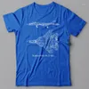 Men's T-Shirts Military Men T-shirt Russian Fighter Jet SUKHOI T50 T-50 PAK FAStealth Plane Shirts