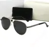 Medusaes Sunglasses Aviation Gold Frame Sunglasses ذكر النظارات الكلاسيكية النظارات