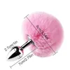 SMLOVE Cute Rabbit Tail Anal plug Fluffy Plush sexyy Bunny Girl Cosplay Erotic sexy Toys For Woman Men Couples Butt Plug