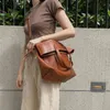 American Folding Bag New Tote Bag Women Cowhide Personality Handbag Diagonal Shoulder Bag 220610