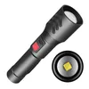 Nouvelle lampe de poche LED Usb Rechargeable Zoomable Super lumineux Construit en 18650 Batterie XHP50.2 Torche Lanterne Lampe Ampoules dures Lumière