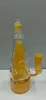 Porowata szklana rura fajki wodnej typu pagoda, 14 mm samica, odurzająca przez pełną wysokość zestawu wiertniczego, 7,8 cala; Prezent: Horn Bowl`