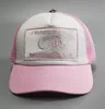 Mode Trucker Cap Letter Borduurwerk gebogen rand honkbal pet mannen en vrouwen