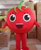Fabrik heta färska grönsaker tomat aubergine morot tecknad dockor maskot reklam