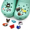 Прекрасные животные Dog Croc Charms Fashion Love Accessories для обуви для украшений очарование PVC мягкие туфли украшения украшения в качестве вечеринки подарком