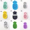 9 kleuren baby ananas bijters peuter fruit ananas fopso's baby molaire training siliconen bijtring baby tandjes speelgoed