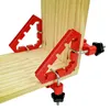 Professionellt handverktyg sätter träbearbetning 45/90 grader L-formad extra fixtur Skivpanelpanel Fixat klipp snickare