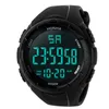 Relojes de pulsera Cooeverly Reloj digital para hombre Deporte Led Impermeable Muñeca Deportes Hombres de lujo Analógico Militar Para