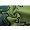Fojaganto мужчины вязаный свитер Harajuku Hip Hop Streetwear Dinosaur Cartoon Cartover O-образное вырезок негабаритный пара повседневных свитеров Мужские T220730