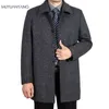 Mu yuan yang ullrock för män casual ullrockar manliga kläder män jackor enda bröst överrock 5xl 6xl 7xl plus size 201120 T220810
