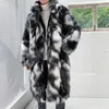 FASHION MANS FAUX FUR COAT