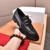 Luxusmarke Oxfords Herren Kleid Business Schuhe Hochzeitskleid Original italienisches Rindsleder Freizeitschuh Büro Größe 38-45