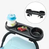 Pièces de poussette accessoires plateau Snack et porte-gobelet professionnel en ABSpoussette