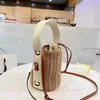 Mini Woody Hasır Çantalar tasarımcı çantası lüks crossbody omuz kova tote çanta çanta Kadın Kılıf Çantalar Çantalar moda Çapraz Vücut 5A Kalite 2023