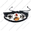 Accessories: My Hero Time Cowhide Bracelet Woven Adjustable Animation