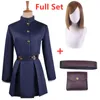 Anime Jujutsu Kaisen Kugisaki Nobara Cosplay Costume Top Skirt Coat Halloween Women Uniform Waist Arms Bag Full Set a220812