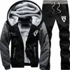 Men's Tracksuits Men Sweatshirt Sporting Sets Winter Jacket Pants 2 Piece Set Casual Clothing Men's Track Suit Sportswear CoatMen's