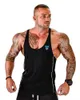 Tanque dos homens Tops de Alta Qualidade Esporte Ginásio Top Treinamento Running Colete Homens Fitness Workout Esportes Sportswear Marca sem mangas