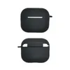 Custodia protettiva sottile in silicone con portachiavi compatibile con Apple AirPods 1 2 Pro 3