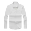 new autumn and winter men's long-sleeved cotton shirt pure men's casual POLOshirt fashion Oxford shirt social brand clothing lar