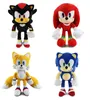 Фабрика оптовые 4 цвета 30 см. Новый сверхзвуковый еж Super Sonic Plush Doll Toy Kids's Gift