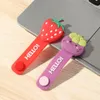 Multifunction Bins Cable Winder Cute Fruit Flower Cables Organizer Cable Protectors Bookmark Headset Data Line Storage Cord Protector