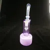 Smoking Pipe recycle rbr1.0 secret white and purple lollipop and american color14mm joint