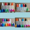 Packing Bottles Office School Business Industrial Ml Plastic Dropper Style 5/10/15/20/30/50 Cig Bottle Proof E Fast Caps Needle Soft Child