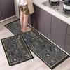 Tapis de sol de cuisine vaisselle motif entrée paillasson salle de bain porte tapis de sol salon anti-dérapant antisalissure longs tapis 220513