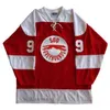 Nik1 99 Wayne Gretzky Soo Greyhounds Hockey Jersey Broderie Cousue Personnalisez n'importe quel nombre et nom Jerseys