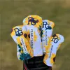 PG Wood Iron Headcovers Pearly Gates Covers dla kierowcy Fairway Hybrid Woods Irons Golf Club Protector Set 220705