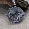 Collane con ciondolo Moda Prepotente Dragon Tiger Yin Yang Tai Chi Collana per uomo Trend gioielli in stile punk GiftPendant