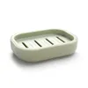 Plastic zeephouder dubbele laag zeepdoos met afvoergat toiletdouche draineerrek bak badkamer gadgets zeep Dish GCB14829