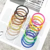 Bangle Design Multilayer Silicone Gold Powder Bracelet Sequin Filled Jelly Wristband GiftBangle Inte22