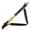 Portable Fishing Rod Black Carry Strap Sling Band Adjustable Shoulder Belt Travel Tackle Holder
