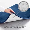 Home Bath Mat Non-slip Bathroom Carpet Soft Coral Fleece Memory Foam Rug Mat Kitchen Toilet Floor Decor Washable 8 colors 220511