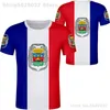 Franska guiana t shirt diy gratis skräddarsydd namn nummer guf t-shirt nation flagga gf franska guyana guyane tryck pokläder 220702