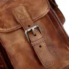 Evening Bags Men Designer Shoulder Bag Handmade Full Grain Genuine Leather Travel Handbag Vintage Wax Brief Fashionable BT-1610Evening