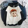 Anime Hoodie Pullover Tops Oversized Sweatshirt Harajuku Game Genshin Impact Zhongli Print Hoodies Women Long Sleeve Hoody Y220713