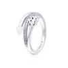 Authentique 925 Sterling Silver Wrap Around Flèche Bague Femmes Filles Cadeau designer amour anneaux Coffret original pour pandora RING